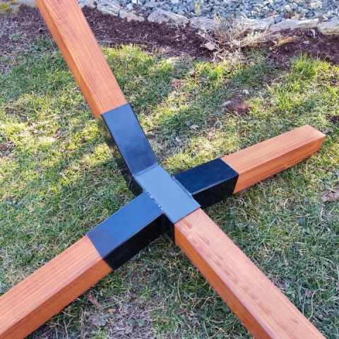 Stelaż 65mm Impreg + Płótno ZIELONO- NIEBIESKIE 60cm drążek Stelaż 65mm Impreg + Płótno ZIELONO- NIEBIESKIE 60cm drążek